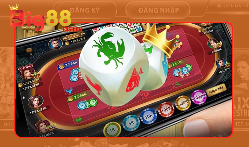 Trải nghiệm bầu cua tại nhà cái Big88 hấp dẫn