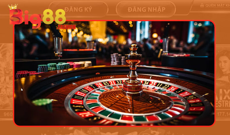 Quy trình một ván Roulette Big88